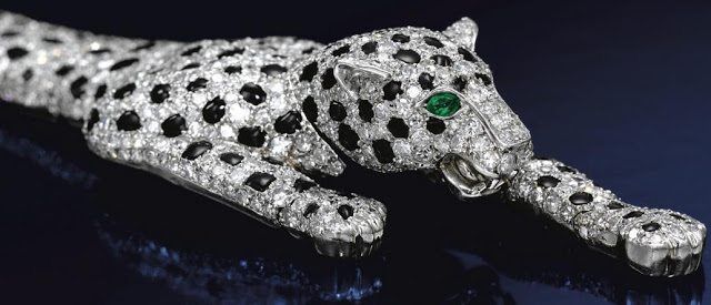 The Duchess of Windsor's Cartier panther bracelet. - Diamonds in