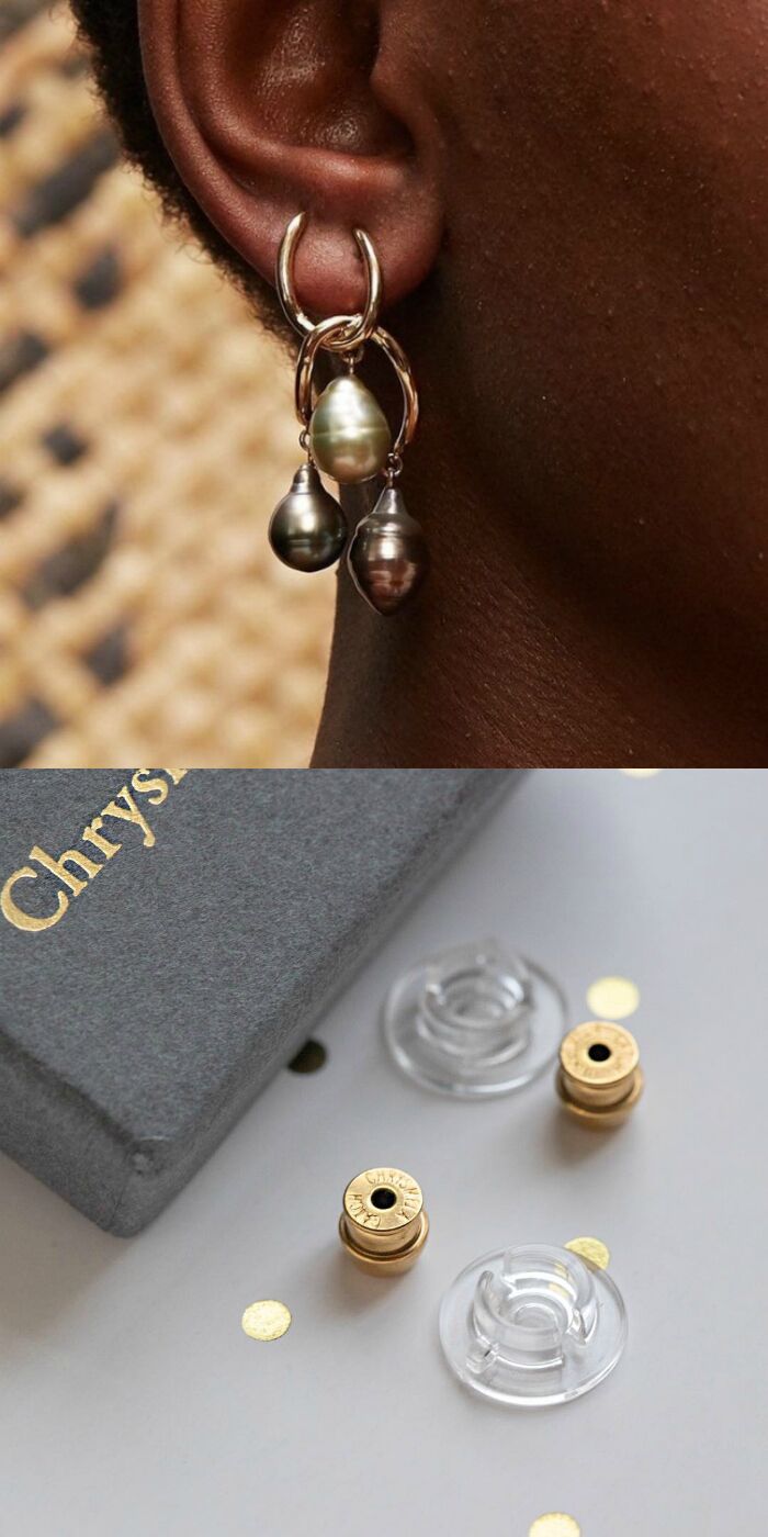 The precision engineered Chrysmela earrings back will make sure your earrings always stay on.