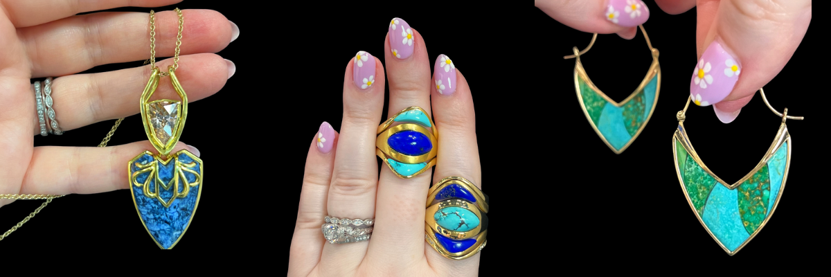 Mercurius Jewelry’s artisanal gemstone alchemy.