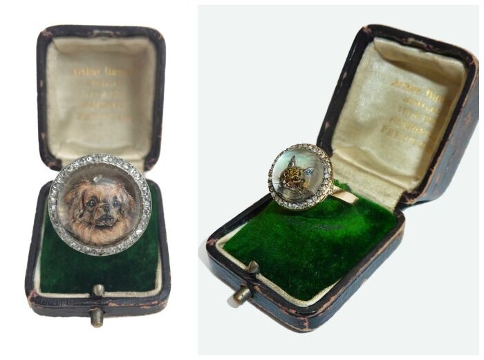 Antique animal jewelry discount