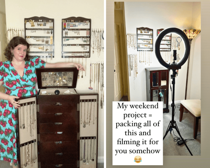 How to pack your jewelry when you have a LOT of jewelry!
