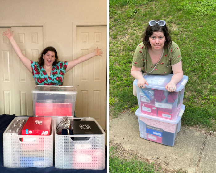 I was happy that my jewelry was packed, but dropping it off at a relative's house for safekeeping gave me major separation anxiety.