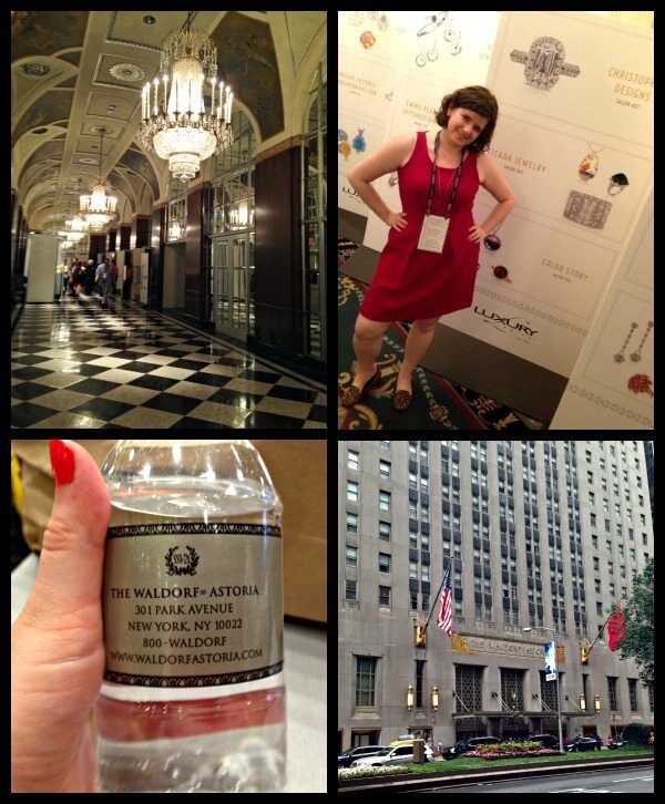 Becky of Diamonds in the Libraryt at JCK's LUXURY Privé show.